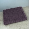 Рушник махровий GM Textile 50x90см Преміум якості Зеро Твіст 550г/м2 (Виноградний)
