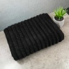 Рушник махровий GM Textile 50x90см Преміум якості Зеро Твіст 550г/м2 (Графіт)