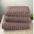 Набір махрових рушників Зеро Твіст 3шт GM Textile 50x90см, 50x90см, 70x140см 550г/м2 (Шоколад)