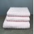 Набір махрових рушників Зеро Твіст 3шт GM Textile 50x90см, 50x90см, 70x140см 550г/м2 (Світло-рожевий)