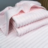 Набір махрових рушників Зеро Твіст 3шт GM Textile 50x90см, 50x90см, 70x140см 550г/м2 (Світло-рожевий)