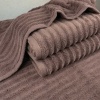Рушник махровий GM Textile 50x90см Преміум якості Зеро Твіст 550г/м2 (Шоколад)