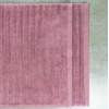 Банное махровое полотенце GM Textile 70x140см Премиум качества Зеро Твист 550г/м2 (Пудра)