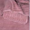 Банное махровое полотенце GM Textile 70x140см Премиум качества Зеро Твист 550г/м2 (Пудра)
