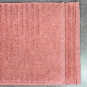 Набір махрових рушників Зеро Твіст 2шт GM Textile 50x90см, 70x140см 550г/м2 (Теракотовий)
