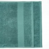 Махровий рушник 50x90см Преміум якості Зеро Твіст Бордюр 550г/м2 (М'ятний)
