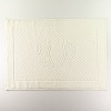 Махровий рушник жакардовий для ніг GM Textile 50х70см 600г/м2 (Ванільний)