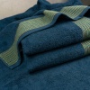 Махровий рушник для обличчя та рук GM Textile 50х90см Берлін 450г/м2 (Синій)