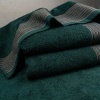 Махровий рушник для обличчя та рук GM Textile 50х90см Берлін 450г/м2 (Зелений)