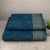 Комплект махрових рушників 2шт GM Textile 50х90см, 70х140см Берлін 450г/м2 (Синій)