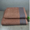 Комплект махрових рушників 2шт GM Textile 50х90см, 70х140см Берлін 450г/м2 (Кремовий) Комплект махрових рушників 2шт GM Textile 50х90см, 70х140см Берлін 450г/м2 (Кремовий)