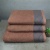 Комплект махрових рушників 3шт GM Textile 50х90см, 50х90см, 70х140см Берлін 450г/м2 (Кремовий)