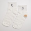 Набір шкарпеток чоловічих бавовняних 10 пар Youstar 053 Низькі 41-47 Білий