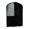 Чохол для верхнього одягу з прозорою ПВХ вставкою 90х60 см HCh-90-black (Чорний)