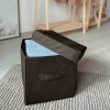 Короб з кришкою 30х30х30см для зберігання речей HY-Kr-black (Чорний)