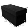 Органайзер для вертикального хранения с крышкой 34x17x16 см S HY-S-kr (Черный)