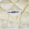 Двоспальна ковдра YouStar зі штучного лебединого пуху, розмір 175x205 см (Бежевий)