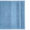 Махровий рушник для обличчя GM Textile 50х90см Line 400г/м2 (Світло-синій)