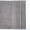 Махровий рушник для обличчя GM Textile 50х90см Line 400г/м2 (Попелястий)