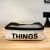 Сумка бавовняна для речей 30x20x10 THINGS (Бежевий)
