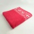 Махровий банний рушник Новорічний Merry Christmas Олені GM Textile 70х140см 500г/м2 (Червоний)