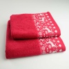 Комплект махрових рушників Новорічні Merry Christmas Олені 2шт GM Textile 50х90см, 70х140см 500г/м2 (Червоний) Комплект махрових рушників Новорічні Merry Christmas Олені 2шт GM Textile 50х90см, 70х140см 500г/м2 (Червоний)