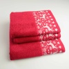 Комплект махрових рушників Новорічні Merry Christmas Олені 3шт GM Textile 50х90см, 50х90см, 70х140см 500г/м2 (Червоний) Комплект махрових рушників Новорічні Merry Christmas Олені 3шт GM Textile 50х90см, 50х90см, 70х140см 500г/м2 (Червоний)