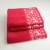 Комплект махрових рушників Новорічні Merry Christmas Олені 3шт GM Textile 50х90см, 50х90см, 70х140см 500г/м2 (Червоний)