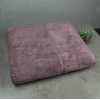 Великий банний рушник махровий GM Textile 100x150 см Преміум якості Milado 550 г/м2 (Попелястий)