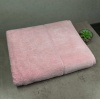 Великий банний рушник махровий GM Textile 100x150 см Преміум якості Milado 550 г/м2 (Рожевий)