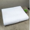 Великий банний рушник махровий GM Textile 100x150 см Преміум якості Milado 550 г/м2 (Білий)