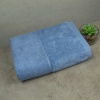 Рушник для обличчя та рук махра/велюр GM Textile 40x70см Преміум якості Milado 550г/м2 (Синій)