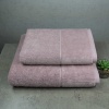 Набір рушників велюр/махра 2шт GM Textile 50x90см, 70x140см Преміум якості Milado 550г/м2 (Кремовий) Набір рушників велюр/махра 2шт GM Textile 50x90см, 70x140см Преміум якості Milado 550г/м2 (Кремовий)