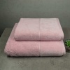 Набір рушників велюр/махра 2шт GM Textile 50x90см, 70x140см Преміум якості Milado 550г/м2 (Рожевий) Набір рушників велюр/махра 2шт GM Textile 50x90см, 70x140см Преміум якості Milado 550г/м2 (Рожевий)