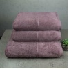 Набір рушників велюр/махра 3шт GM Textile 50x90см, 50x90см, 70x140см Premium Milado 550г/м2 (Попелястий) Набір рушників велюр/махра 3шт GM Textile 50x90см, 50x90см, 70x140см Premium Milado 550г/м2 (Попелястий)
