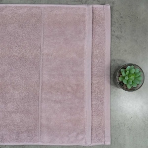 Великий банний рушник махровий GM Textile 100x150 см Преміум якості Milado 550 г/м2 (Кремовий)