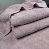 Большое банное полотенце махровое GM Textile 100x150 см Премиум качества Milado 550 г/м2 (Кремовый)