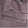 Великий банний рушник махровий GM Textile 100x150 см Преміум якості Milado 550 г/м2 (Попелястий)