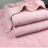 Великий банний рушник махровий GM Textile 100x150 см Преміум якості Milado 550 г/м2 (Рожевий)