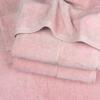 Великий банний рушник махровий GM Textile 100x150 см Преміум якості Milado 550 г/м2 (Рожевий)