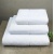 Набір велюр/махра рушників 3шт GM Textile 40x70см, 50x90см, 70x140см Premium Milado 550г/м2 (Білий)