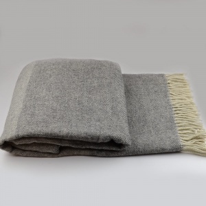 Покривало-плед шерстяной 130х180см 350г/м2 19P-13-grey (Серый)