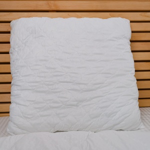 Подушка з Холлофайбера 70x70 см мікрофібра - GM Textile (Білий)