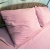 Наволочка 70x70 2 шт Поплін GM Textile 120 г/м2 Бавовна (Світло-рожева)