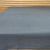 Простирадло-покривало вафельне GM TEXTILE 150х200см 220г/м2 (Сірий)