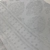 Простирадло-покривало жаккардове махрове 100% Бавовна GM TEXTILE 150x200см 400г/м2 (Світло-сірий з бірюзовим)
