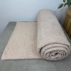 Простирадло-покривало жаккардове махрове 100% Бавовна GM TEXTILE 150x200см 400г/м2 (Бежевий)