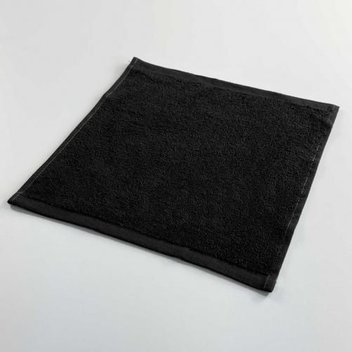 Махрова серветка GM Textile 30х30см 400г/м2 (Чорний)