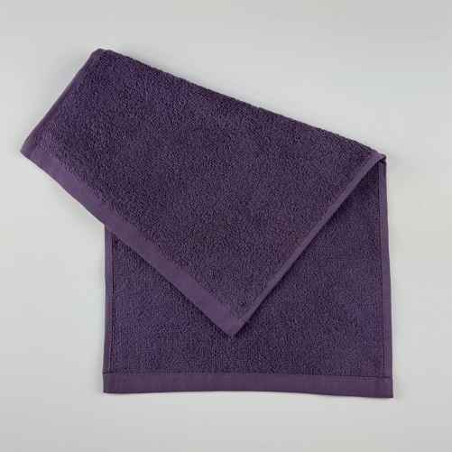 Махровое полотенце 30х50 см 400г/м2 GM Textile (Фиолетовый)