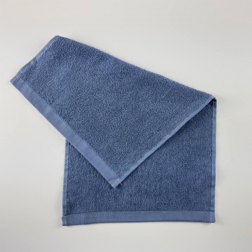 Махровий рушник 30х50 см 400г/м2 GM Textile (Денім)